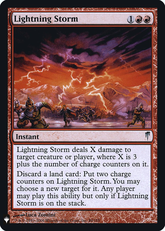 Lightning Storm [Mystery Booster] | Play N Trade Winnipeg