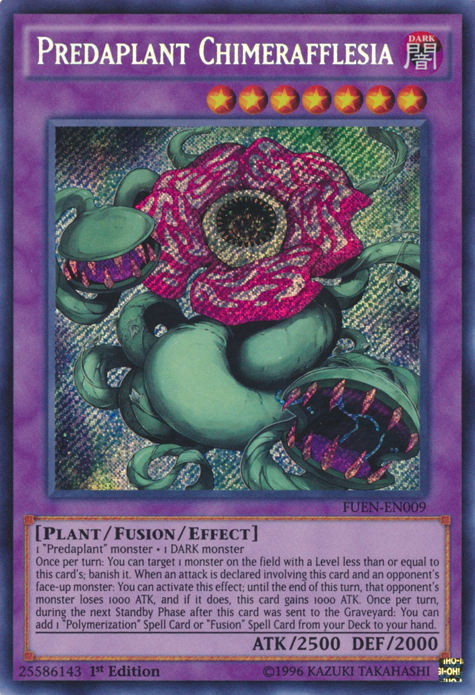 Predaplant Chimerafflesia [FUEN-EN009] Secret Rare | Play N Trade Winnipeg