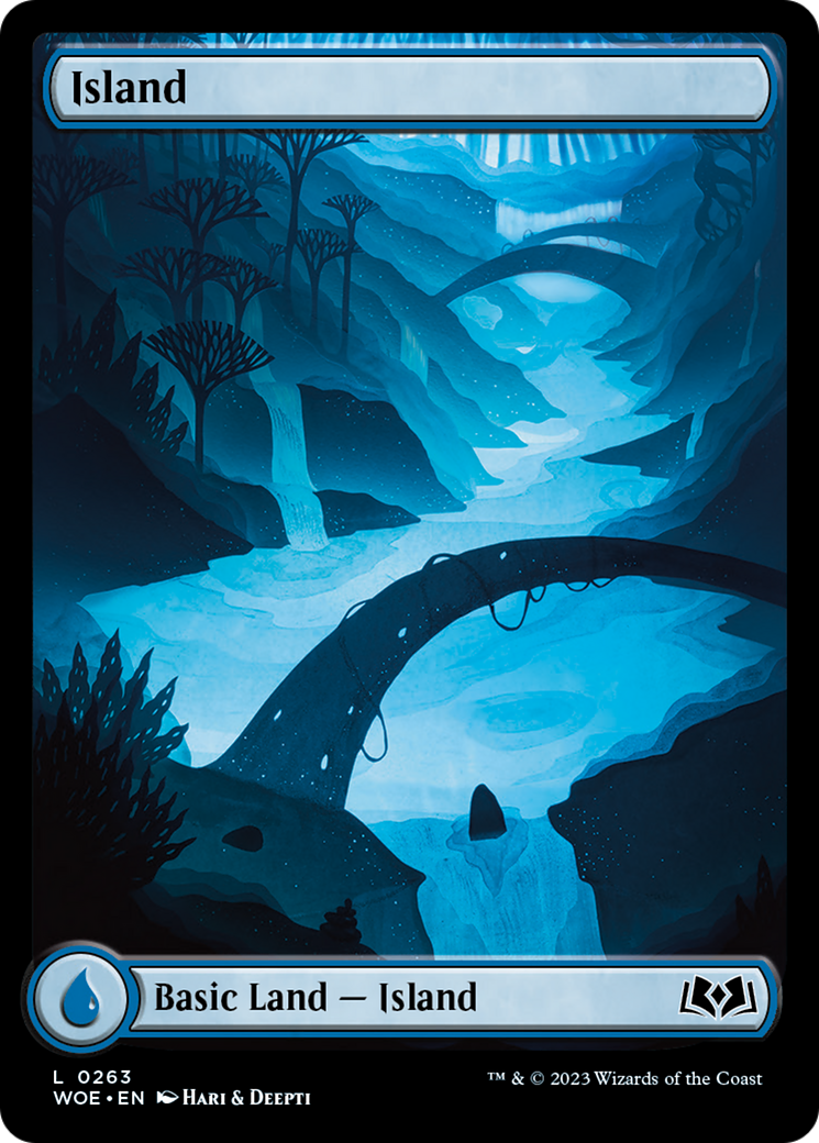 Island (263) (Full-Art) [Wilds of Eldraine] | Play N Trade Winnipeg