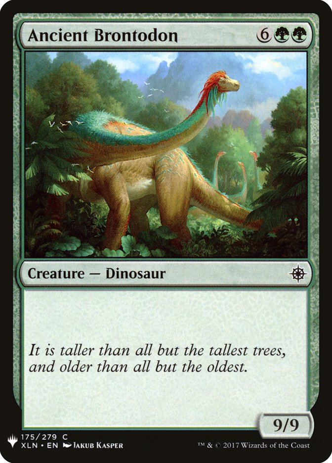 Ancient Brontodon [Mystery Booster] | Play N Trade Winnipeg