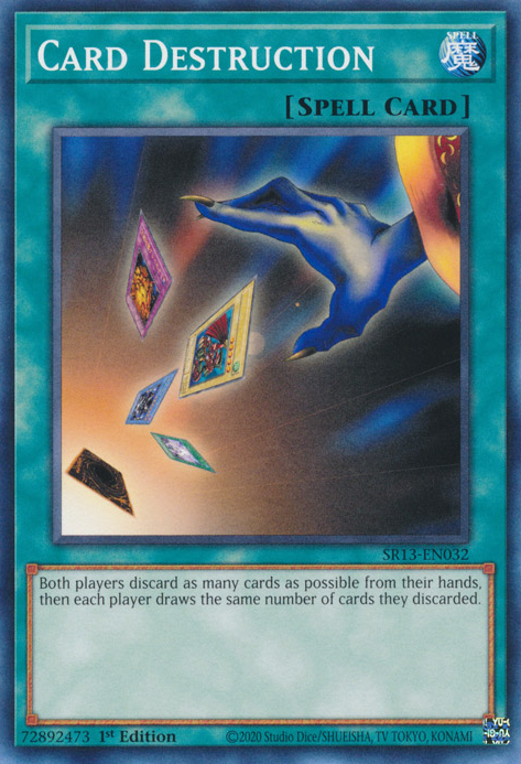 Card Destruction [SR13-EN032] Common | Play N Trade Winnipeg