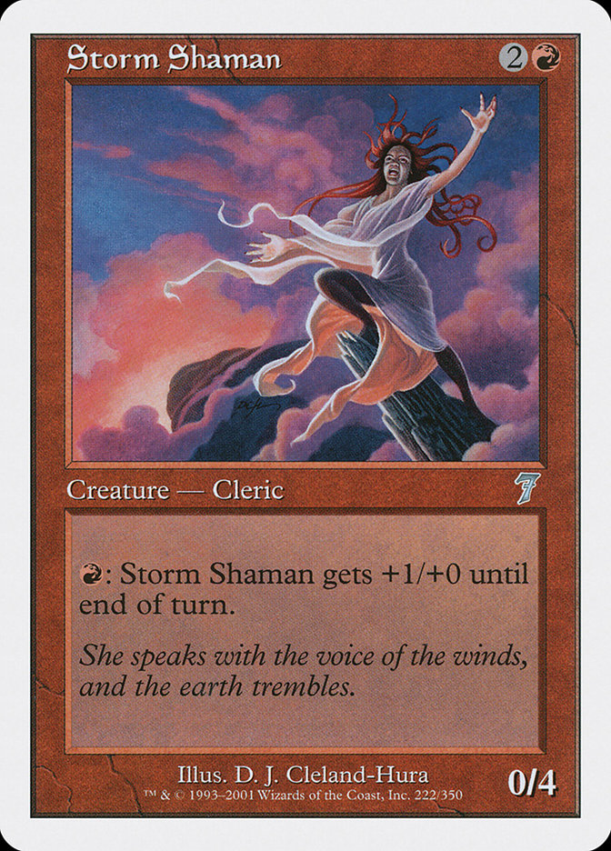 Storm Shaman [Seventh Edition] | Play N Trade Winnipeg