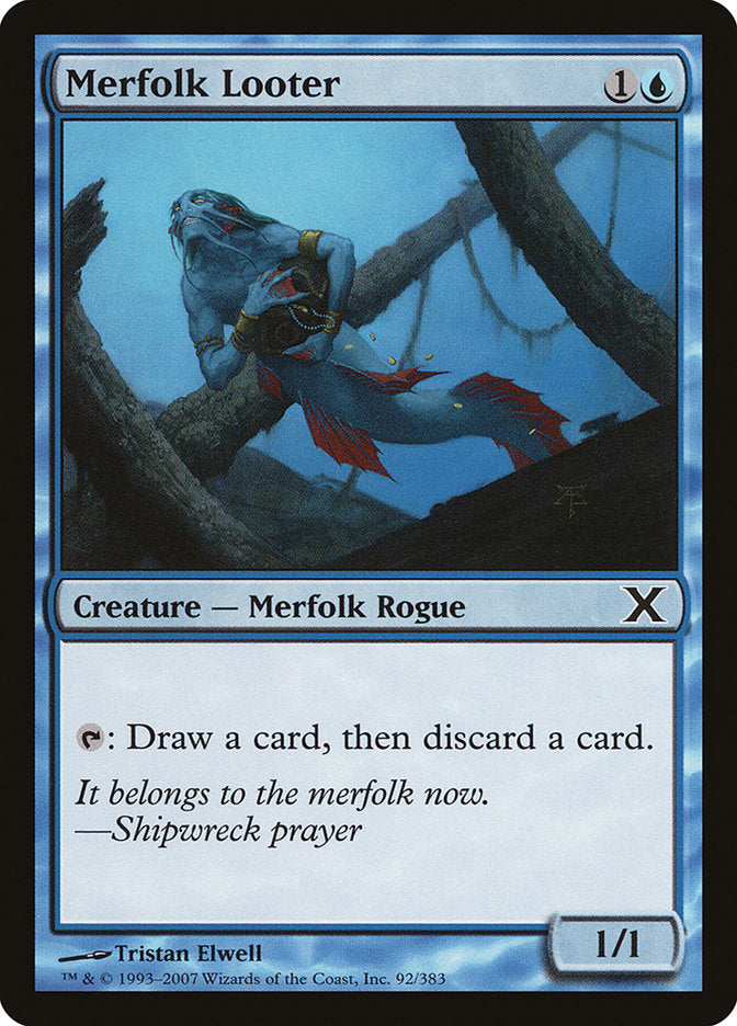 Merfolk Looter [Tenth Edition] | Play N Trade Winnipeg