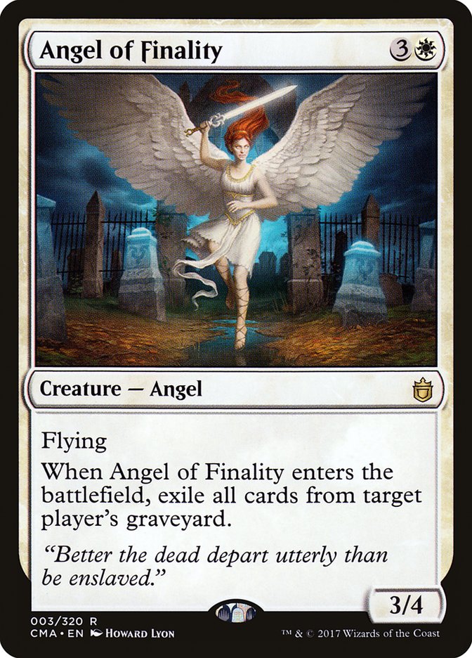 Angel of Finality [Commander Anthology] | Play N Trade Winnipeg