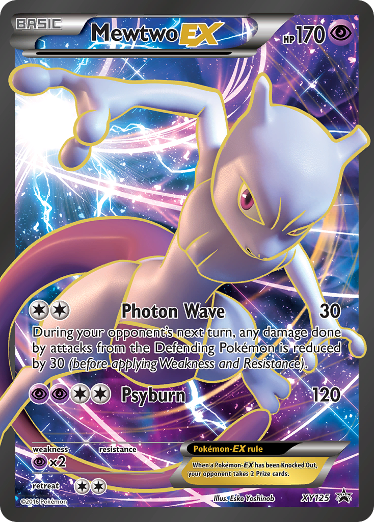 Mewtwo EX (XY125) [XY: Black Star Promos] | Play N Trade Winnipeg