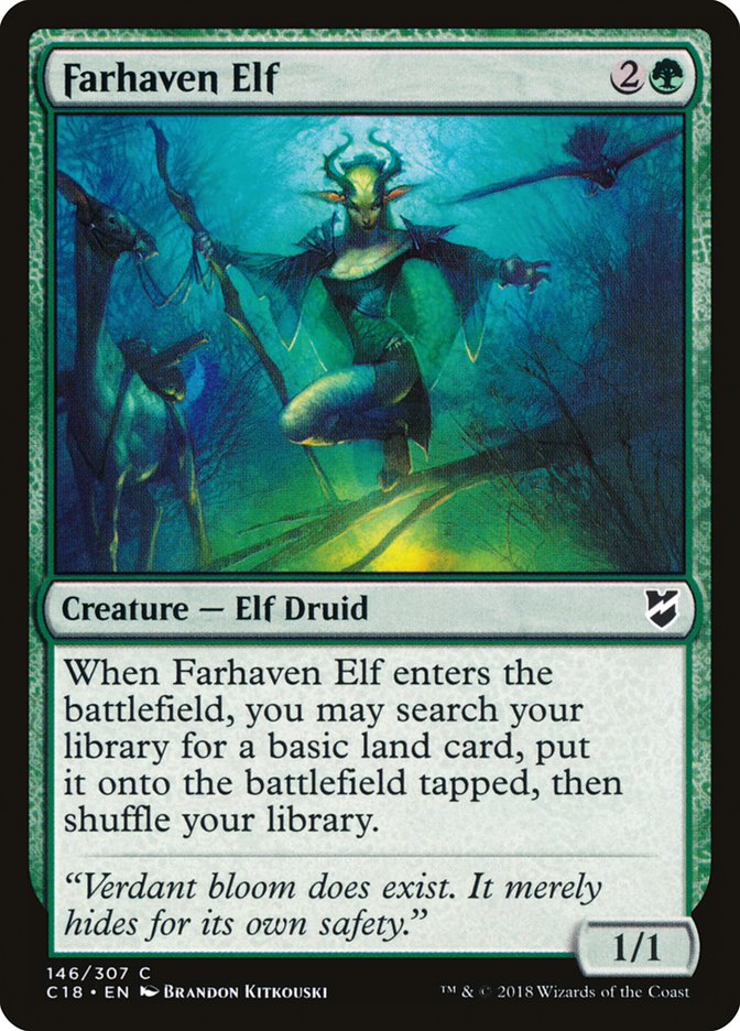 Farhaven Elf [Commander 2018] | Play N Trade Winnipeg