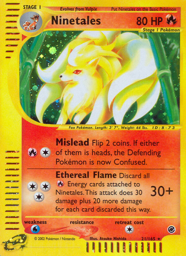 Ninetales (21/165) [Expedition: Base Set] | Play N Trade Winnipeg