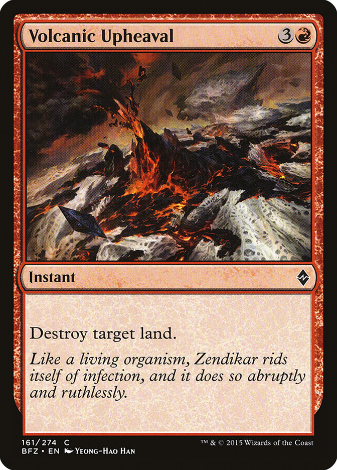 Volcanic Upheaval [Battle for Zendikar] | Play N Trade Winnipeg