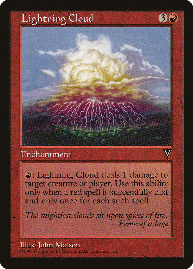 Lightning Cloud [Visions] | Play N Trade Winnipeg