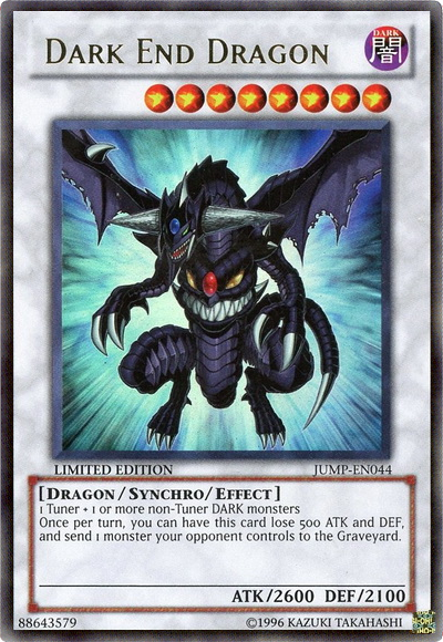 Dark End Dragon [JUMP-EN044] Ultra Rare | Play N Trade Winnipeg