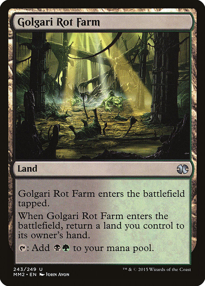 Golgari Rot Farm [Modern Masters 2015] | Play N Trade Winnipeg