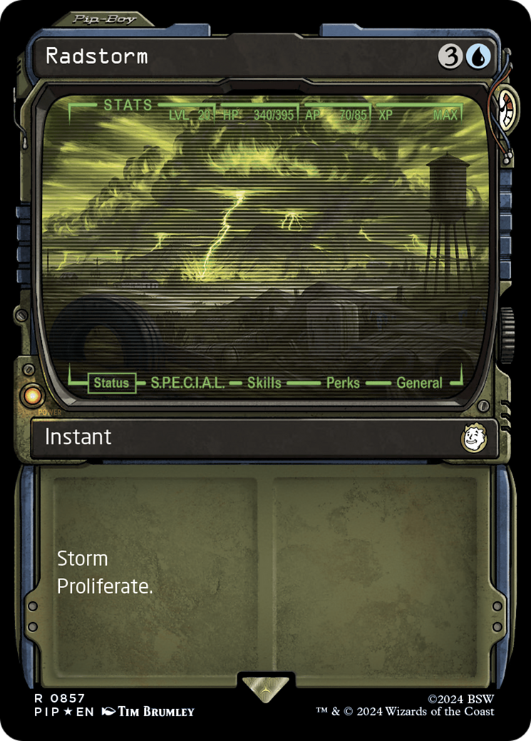 Radstorm (Showcase) (Surge Foil) [Fallout] | Play N Trade Winnipeg