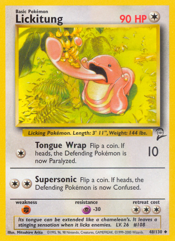 Lickitung (48/130) [Base Set 2] | Play N Trade Winnipeg