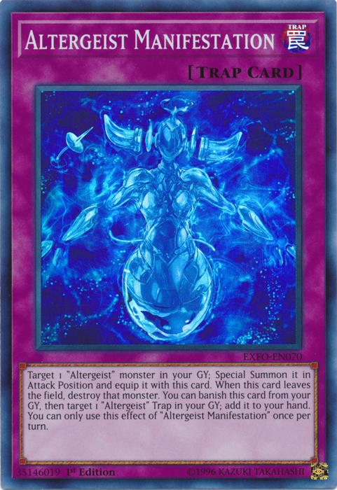 Altergeist Manifestation [EXFO-EN070] Super Rare | Play N Trade Winnipeg