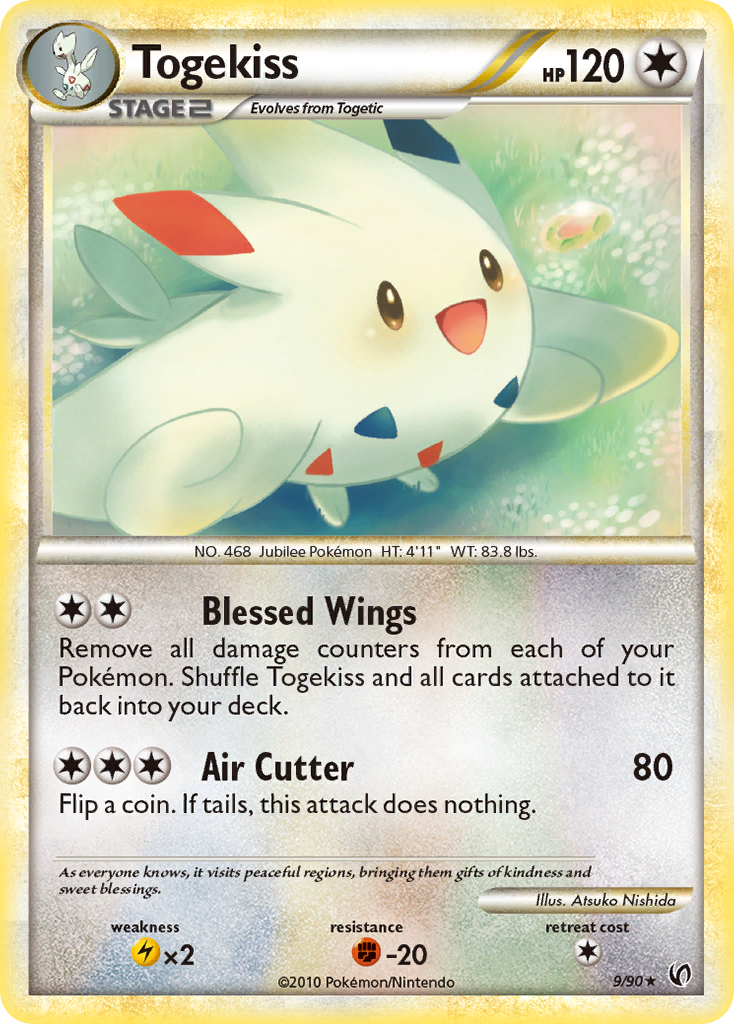 Togekiss (9/90) [HeartGold & SoulSilver: Undaunted] | Play N Trade Winnipeg