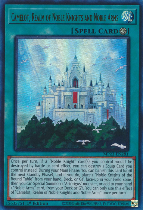 Camelot, Realm of Noble Knights and Noble Arms [MP23-EN281] Ultra Rare | Play N Trade Winnipeg