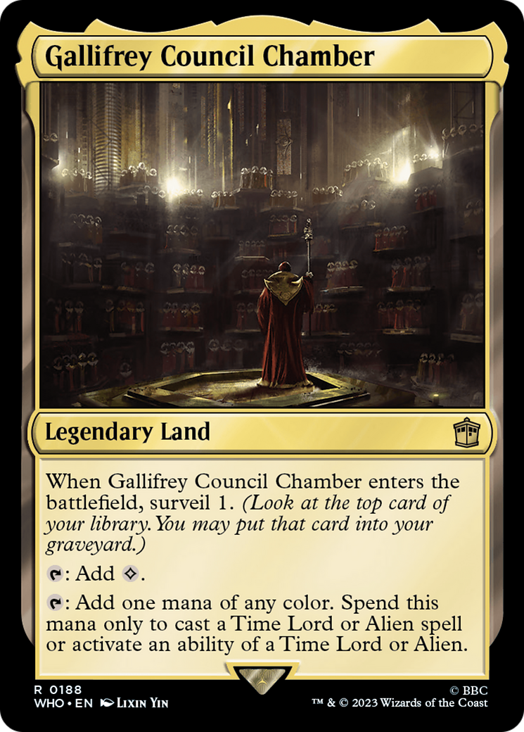 Gallifrey Council Chamber (Extended Art) [Doctor Who] | Play N Trade Winnipeg