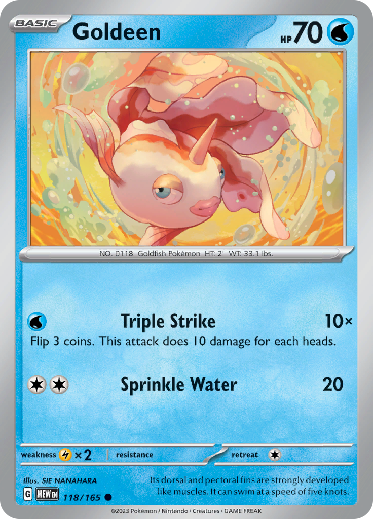 Goldeen (118/165) [Scarlet & Violet: 151] | Play N Trade Winnipeg