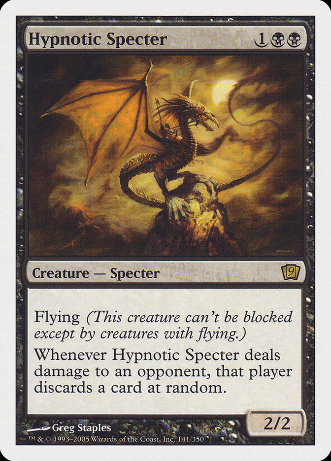 Hypnotic Specter (9th Edition) (Oversized) [Oversize Cards] | Play N Trade Winnipeg