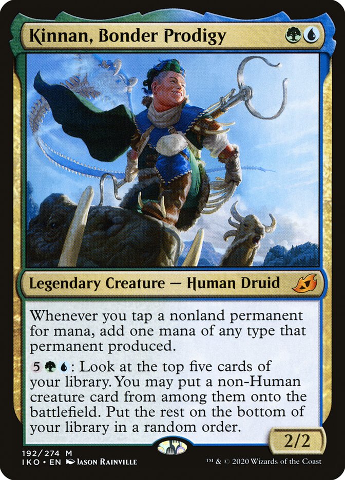 Kinnan, Bonder Prodigy [Ikoria: Lair of Behemoths] | Play N Trade Winnipeg