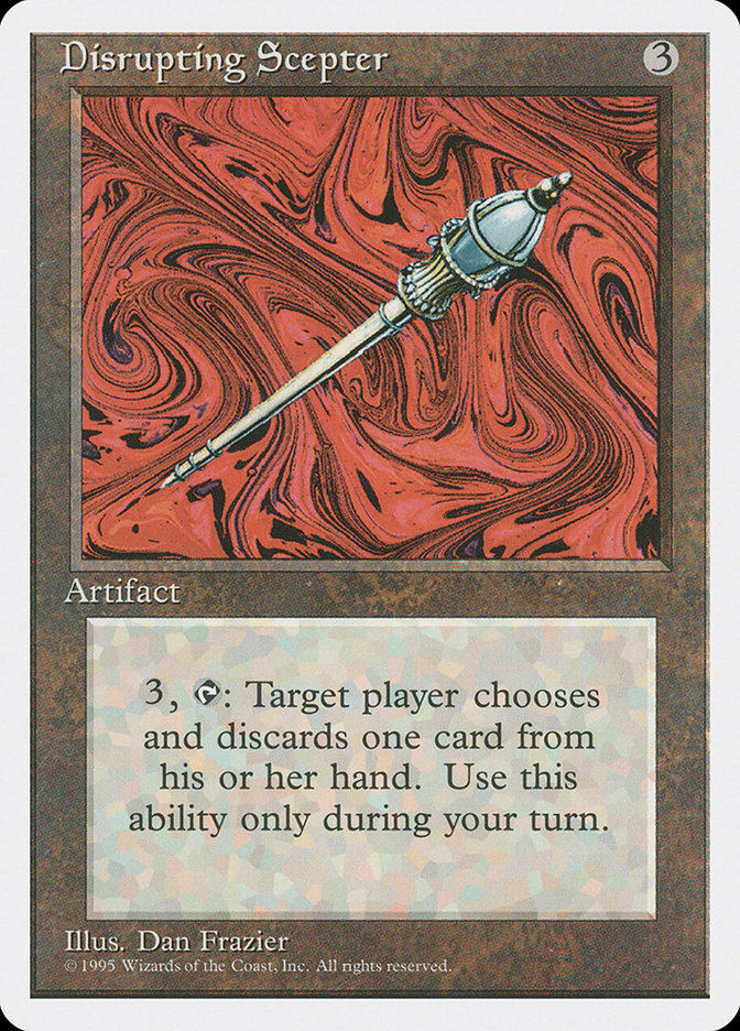 Disrupting Scepter [Fourth Edition] | Play N Trade Winnipeg