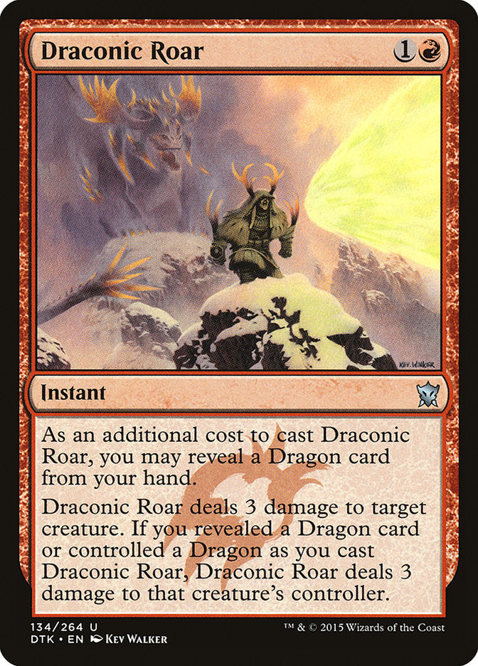 Draconic Roar [Dragons of Tarkir] | Play N Trade Winnipeg