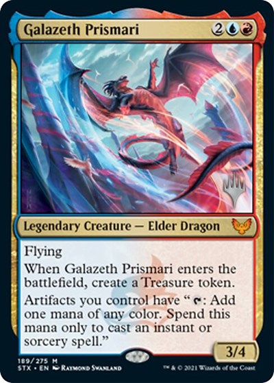 Galazeth Prismari (Promo Pack) [Strixhaven: School of Mages Promos] | Play N Trade Winnipeg