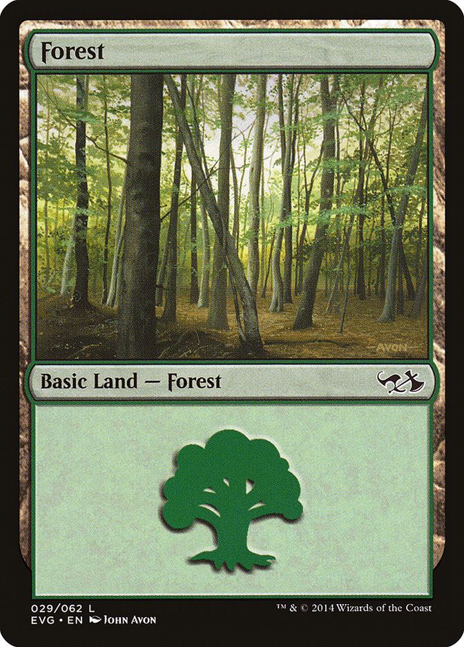 Forest (29) (Elves vs. Goblins) [Duel Decks Anthology] | Play N Trade Winnipeg