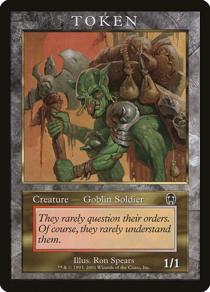 Goblin Soldier [Magic Player Rewards 2001] | Play N Trade Winnipeg