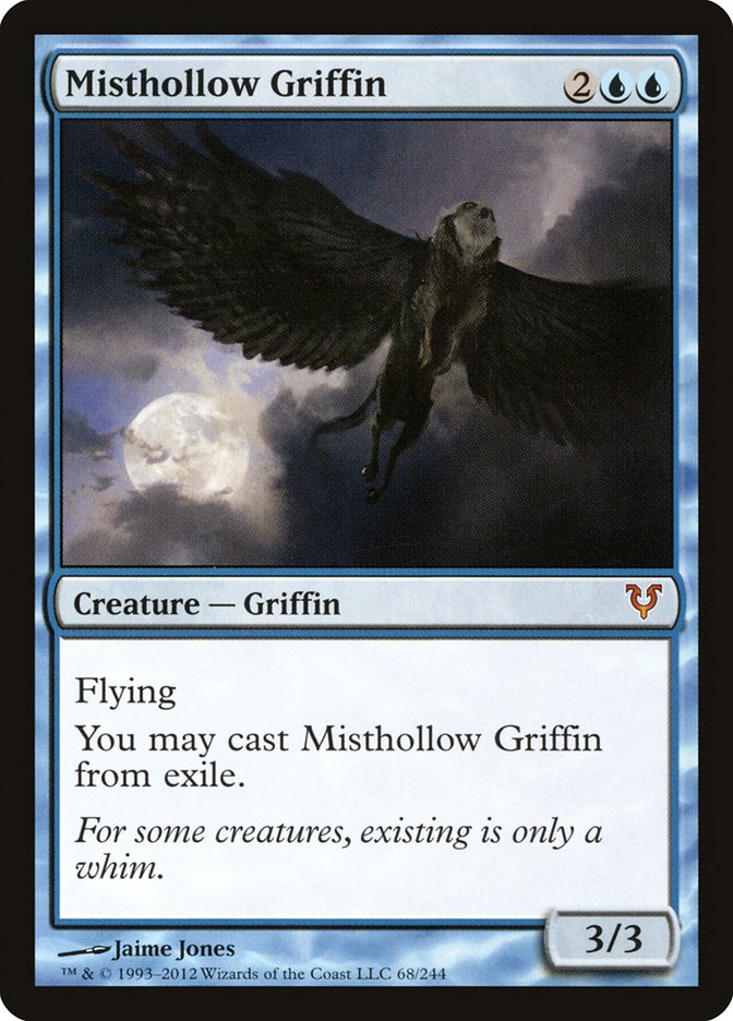 Misthollow Griffin [Avacyn Restored] | Play N Trade Winnipeg