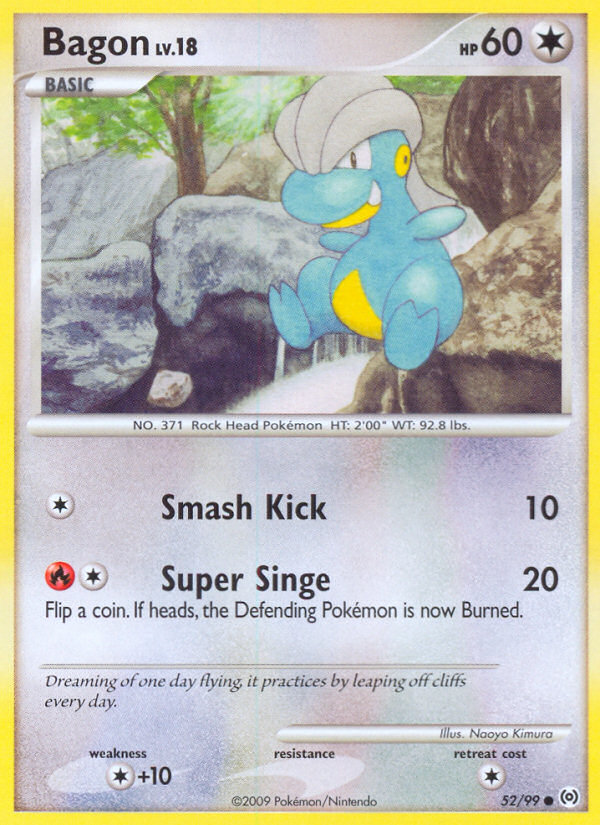 Bagon (52/99) [Platinum: Arceus] | Play N Trade Winnipeg