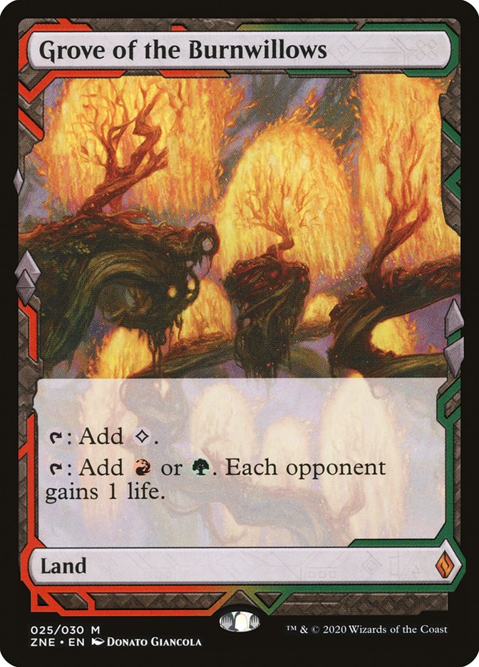 Grove of the Burnwillows (Expeditions) [Zendikar Rising Expeditions] | Play N Trade Winnipeg
