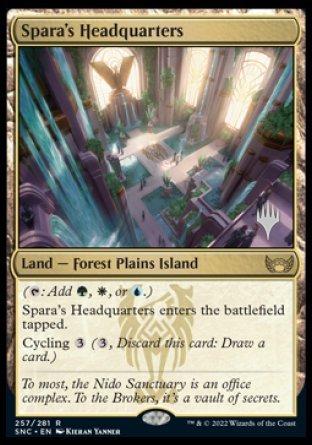 Spara's Headquarters (Promo Pack) [Streets of New Capenna Promos] | Play N Trade Winnipeg