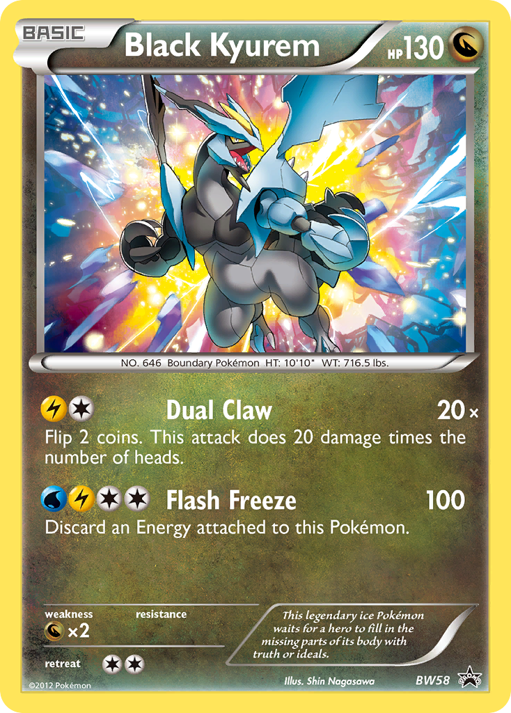 Black Kyurem (BW58) [Black & White: Black Star Promos] | Play N Trade Winnipeg