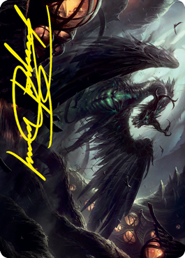Beledros Witherbloom Art Card (Gold-Stamped Signature) [Strixhaven: School of Mages Art Series] | Play N Trade Winnipeg