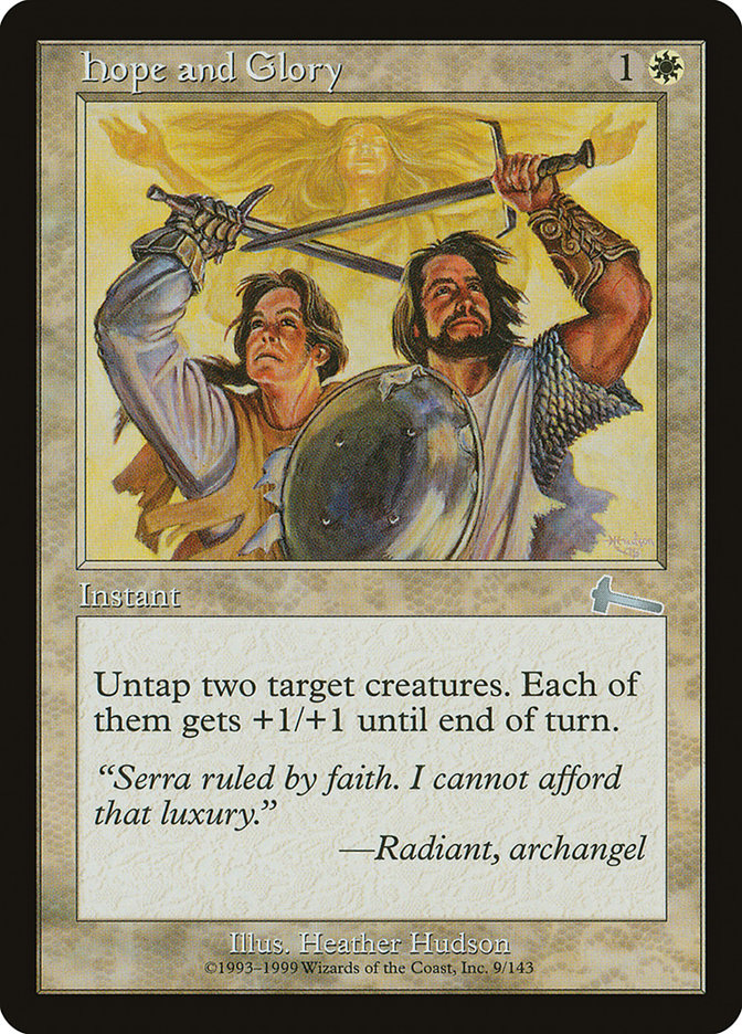Hope and Glory [Urza's Legacy] | Play N Trade Winnipeg