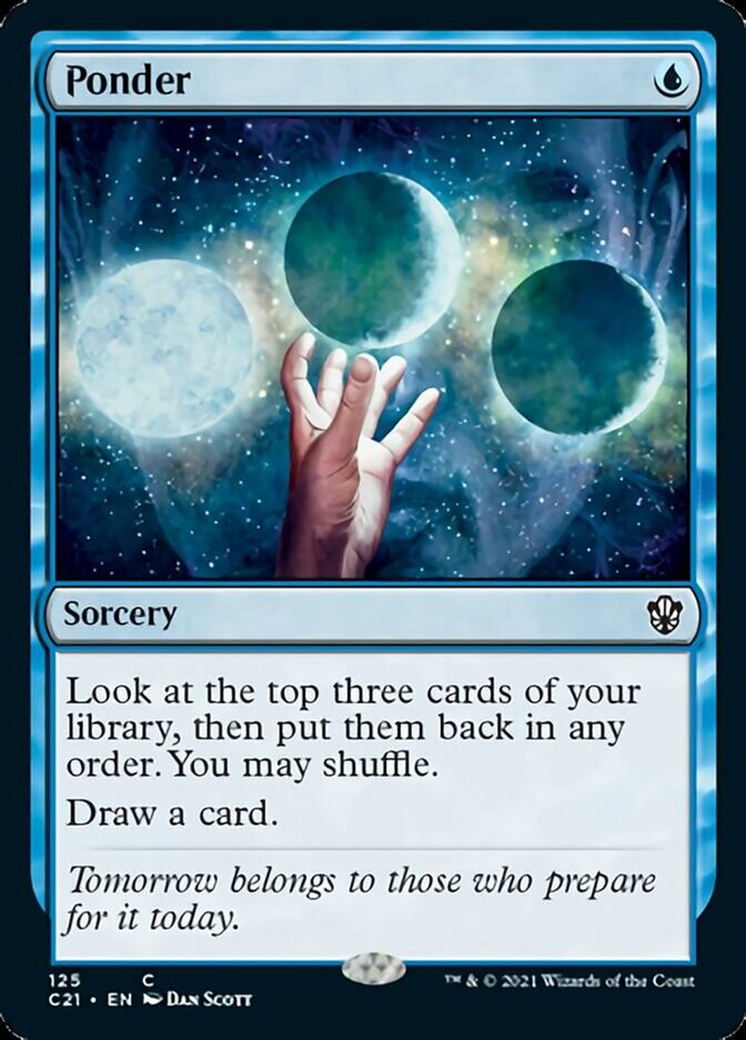 Ponder [Commander 2021] | Play N Trade Winnipeg