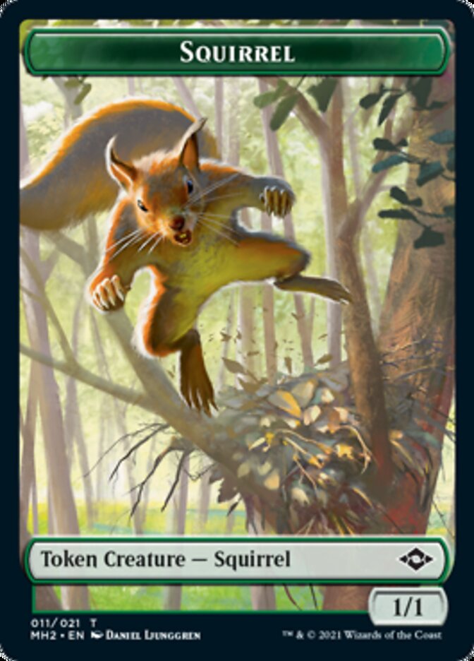 Squirrel Token // Zombie Army Token [Modern Horizons 2 Tokens] | Play N Trade Winnipeg