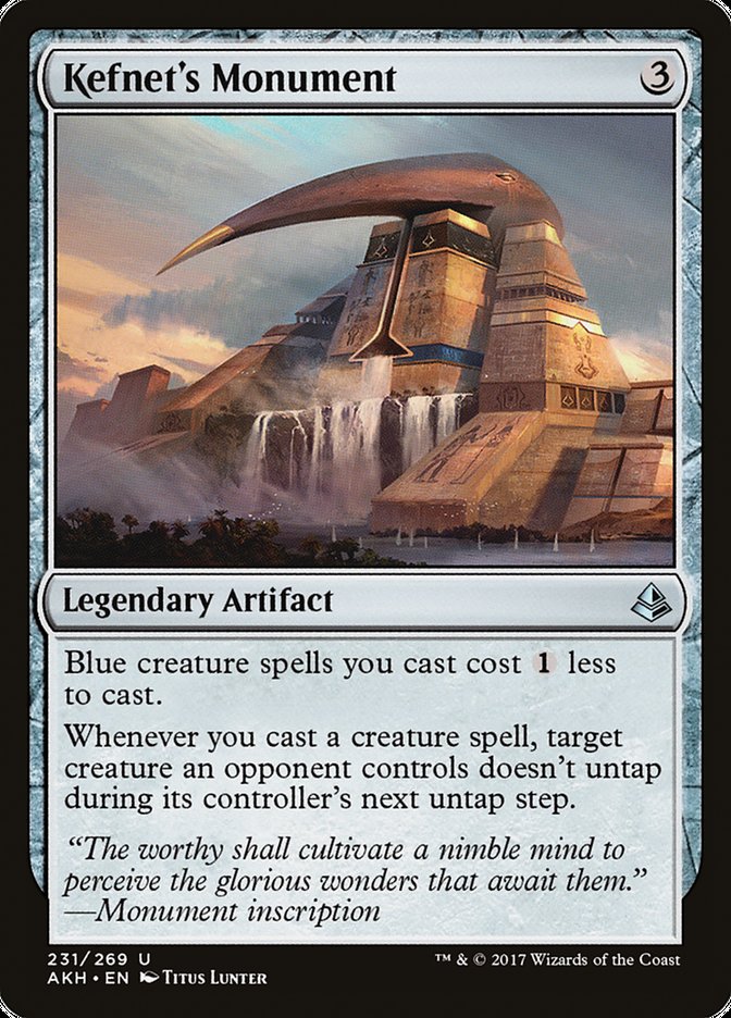 Kefnet's Monument [Amonkhet] | Play N Trade Winnipeg