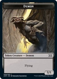 Demon // Squirrel Double-sided Token [Double Masters Tokens] | Play N Trade Winnipeg