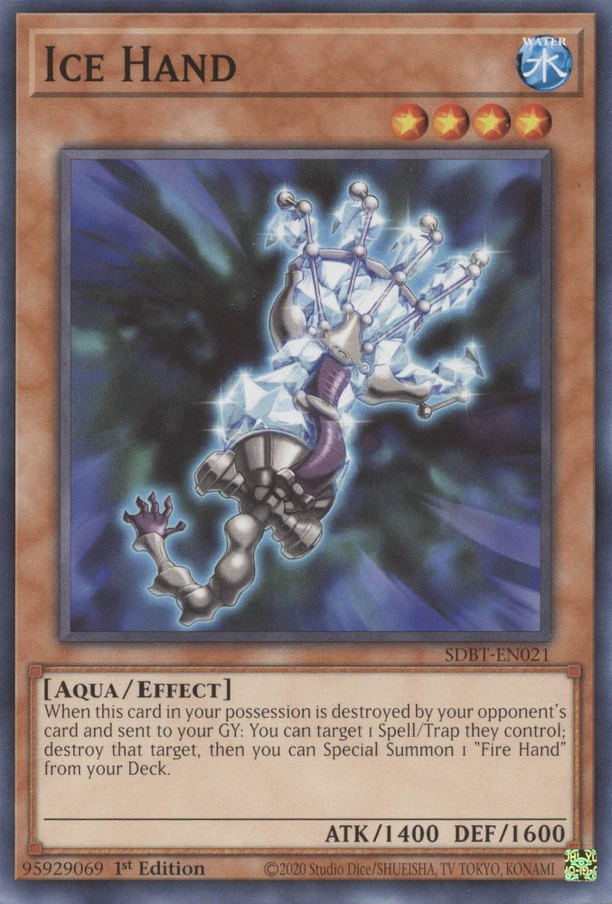 Ice Hand [SDBT-EN021] Common | Play N Trade Winnipeg
