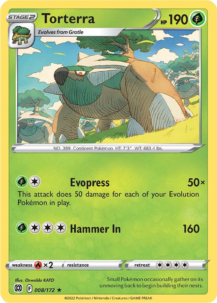 Torterra (008/172) [Sword & Shield: Brilliant Stars] | Play N Trade Winnipeg