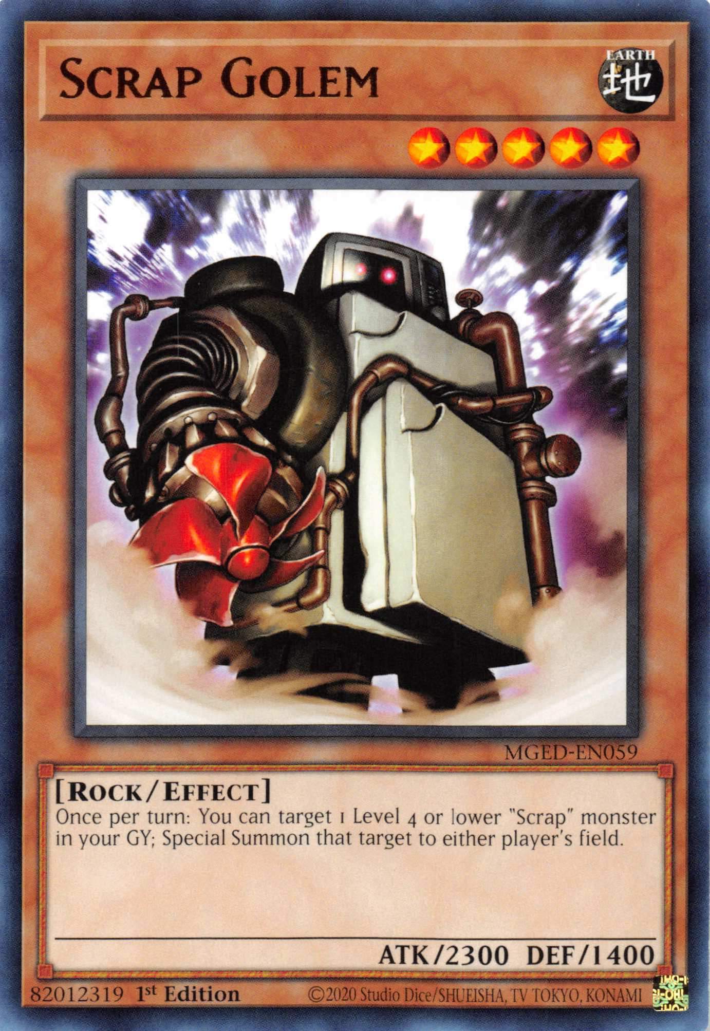 Scrap Golem [MGED-EN059] Rare | Play N Trade Winnipeg