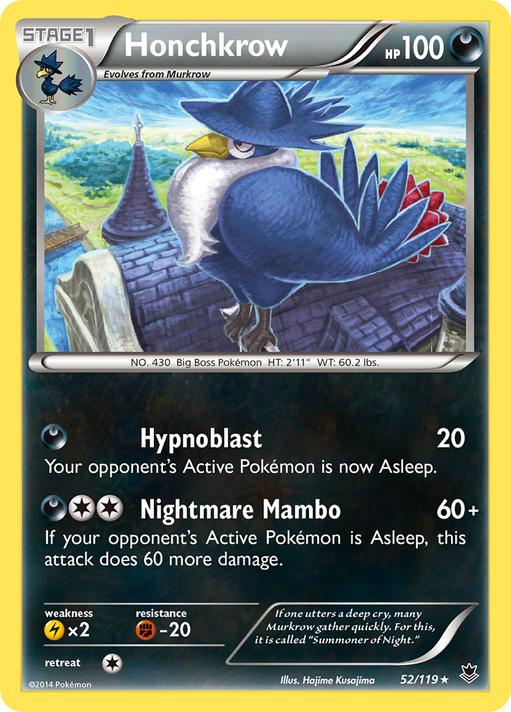 Honchkrow (52/119) [XY: Phantom Forces] | Play N Trade Winnipeg