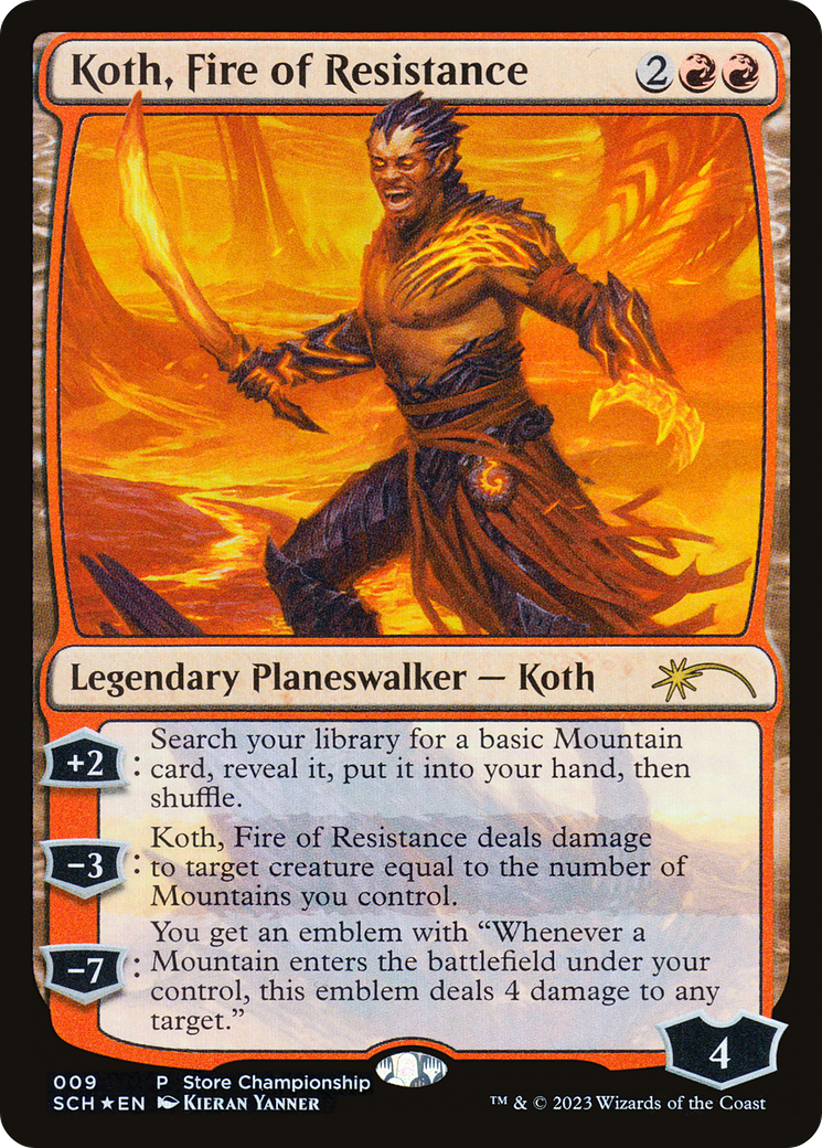 Koth, Fire of Resistance [Store Championships 2023] | Play N Trade Winnipeg