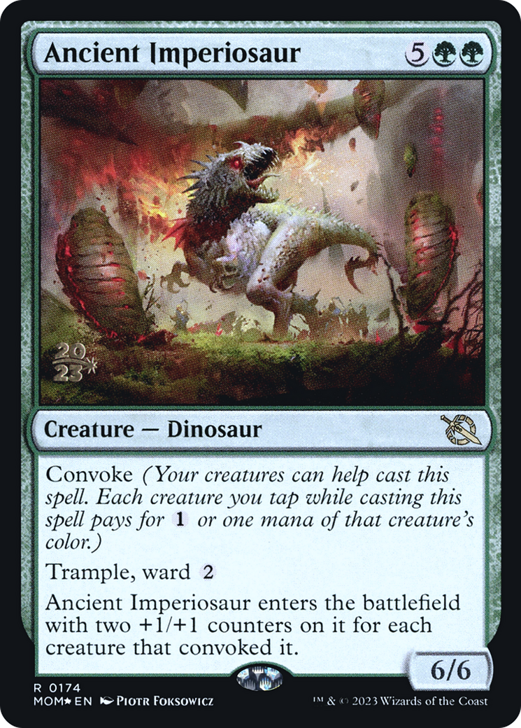 Ancient Imperiosaur [March of the Machine Prerelease Promos] | Play N Trade Winnipeg