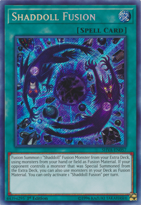Shaddoll Fusion [SHVA-EN057] Secret Rare | Play N Trade Winnipeg