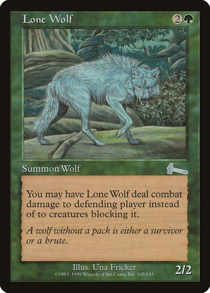 Lone Wolf [Urza's Legacy] | Play N Trade Winnipeg