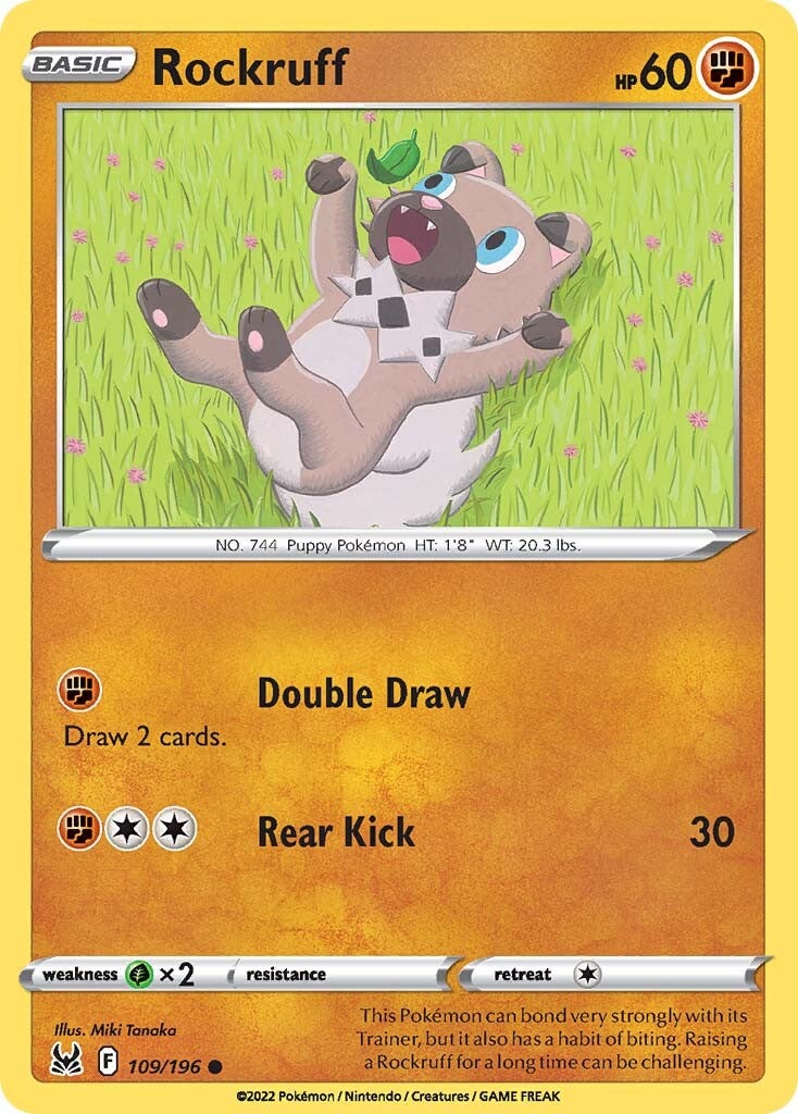 Rockruff (109/196) [Sword & Shield: Lost Origin] | Play N Trade Winnipeg