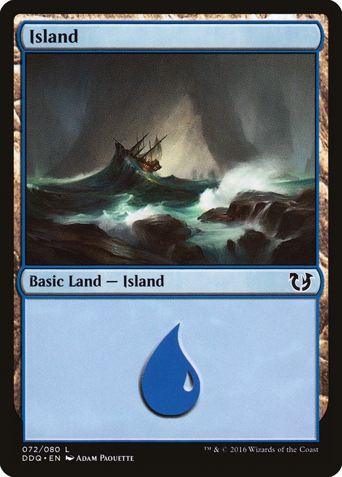 Island (72) [Duel Decks: Blessed vs. Cursed] | Play N Trade Winnipeg